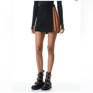 Alice and Olivia Toni Pleated Skirt